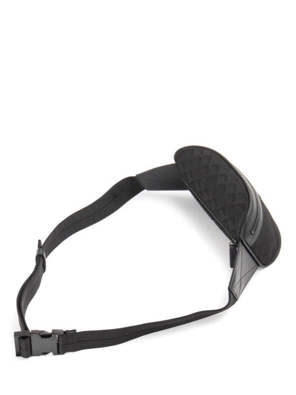 The Best Shops EMPORIO ARMANI: belt bags - Monogram pattern belt bag